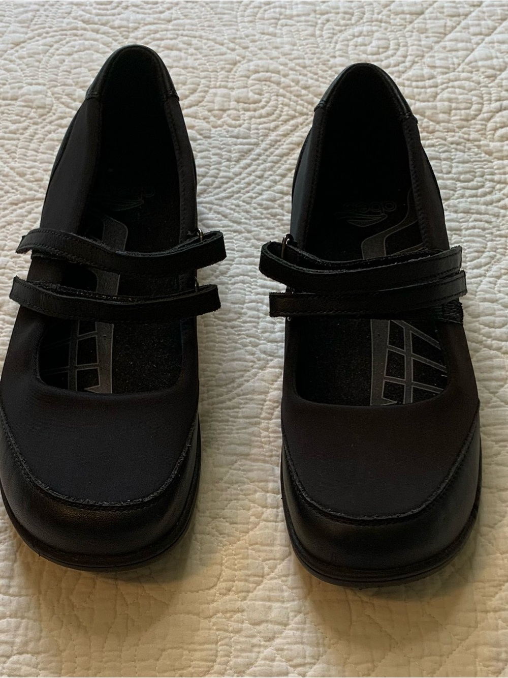 Abeo Smart System Comfort Mary Jane Leather Flats